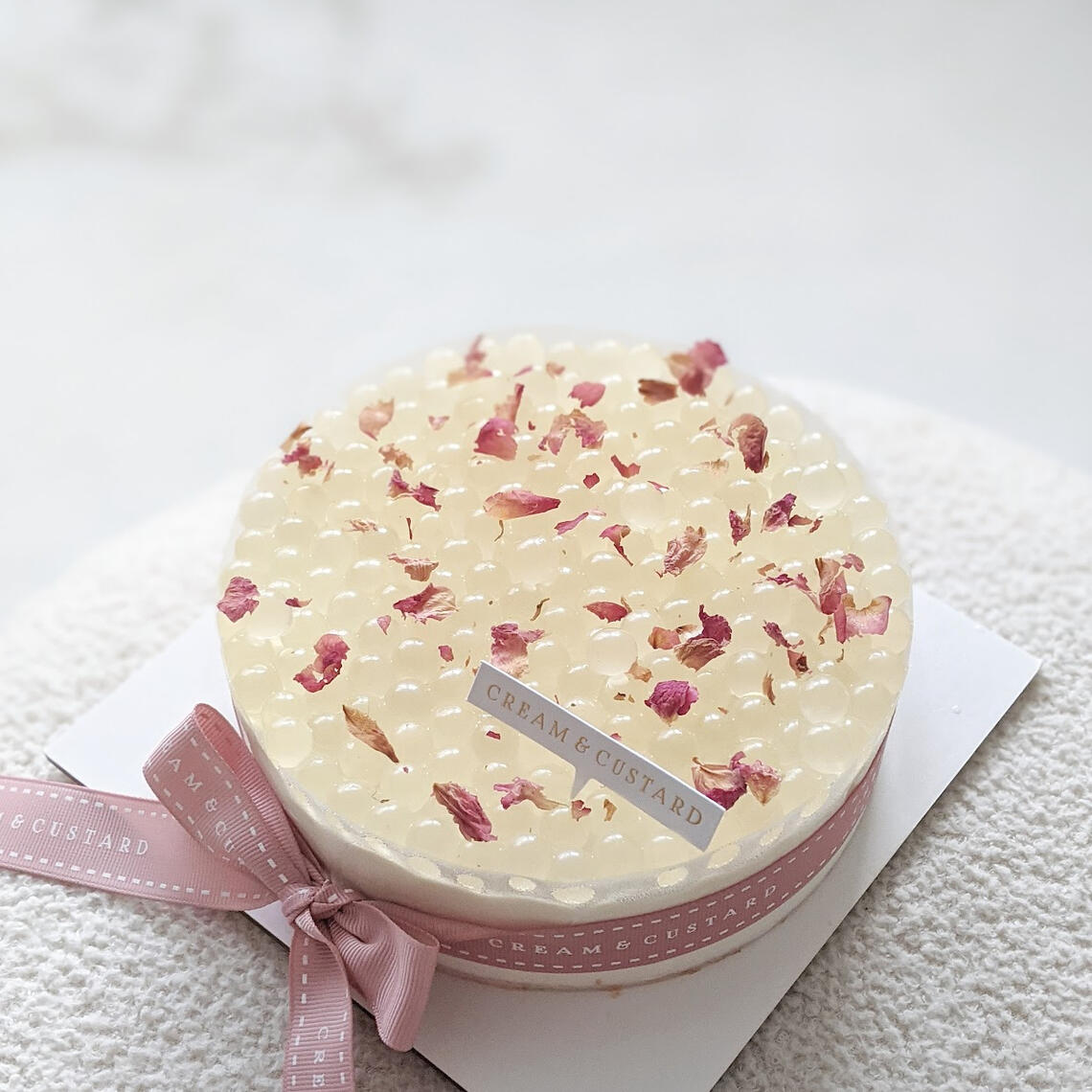 lychee rose cake singapore